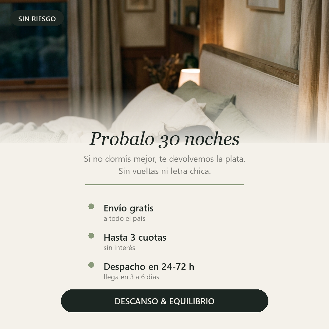 Descanso & Equilibrio™ — Magnesio + Ashwagandha
