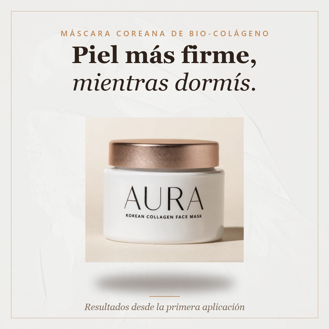 Máscara de Colágeno Coreana AURA™
