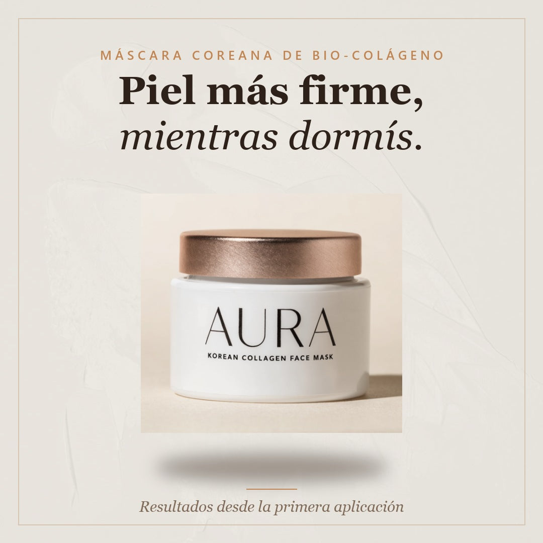 Máscara de Colágeno Coreana AURA™