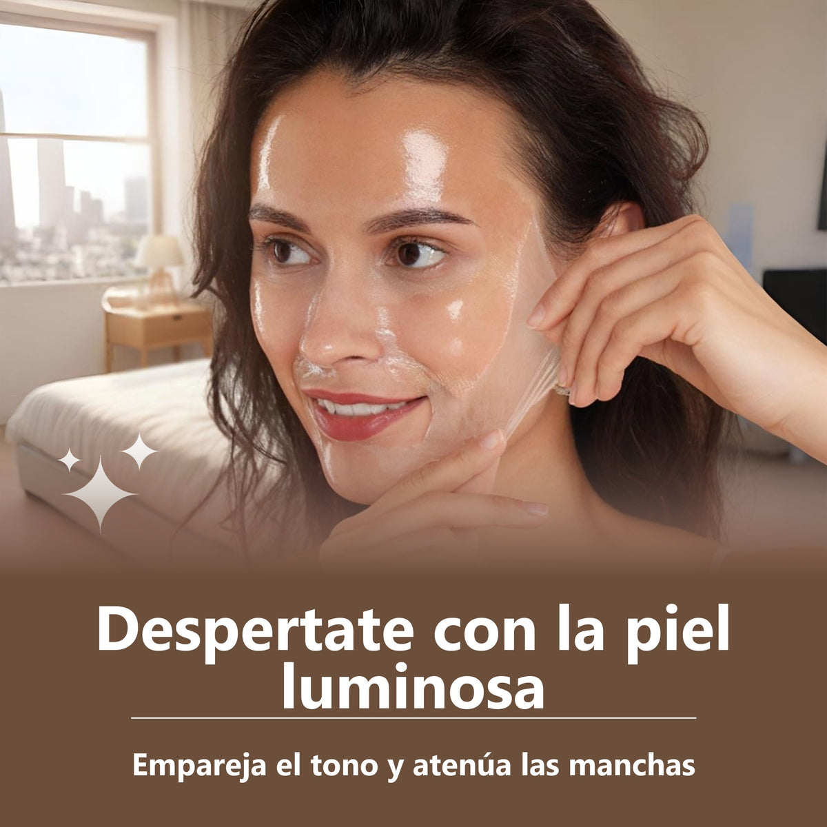 Despertate con la piel luminosa