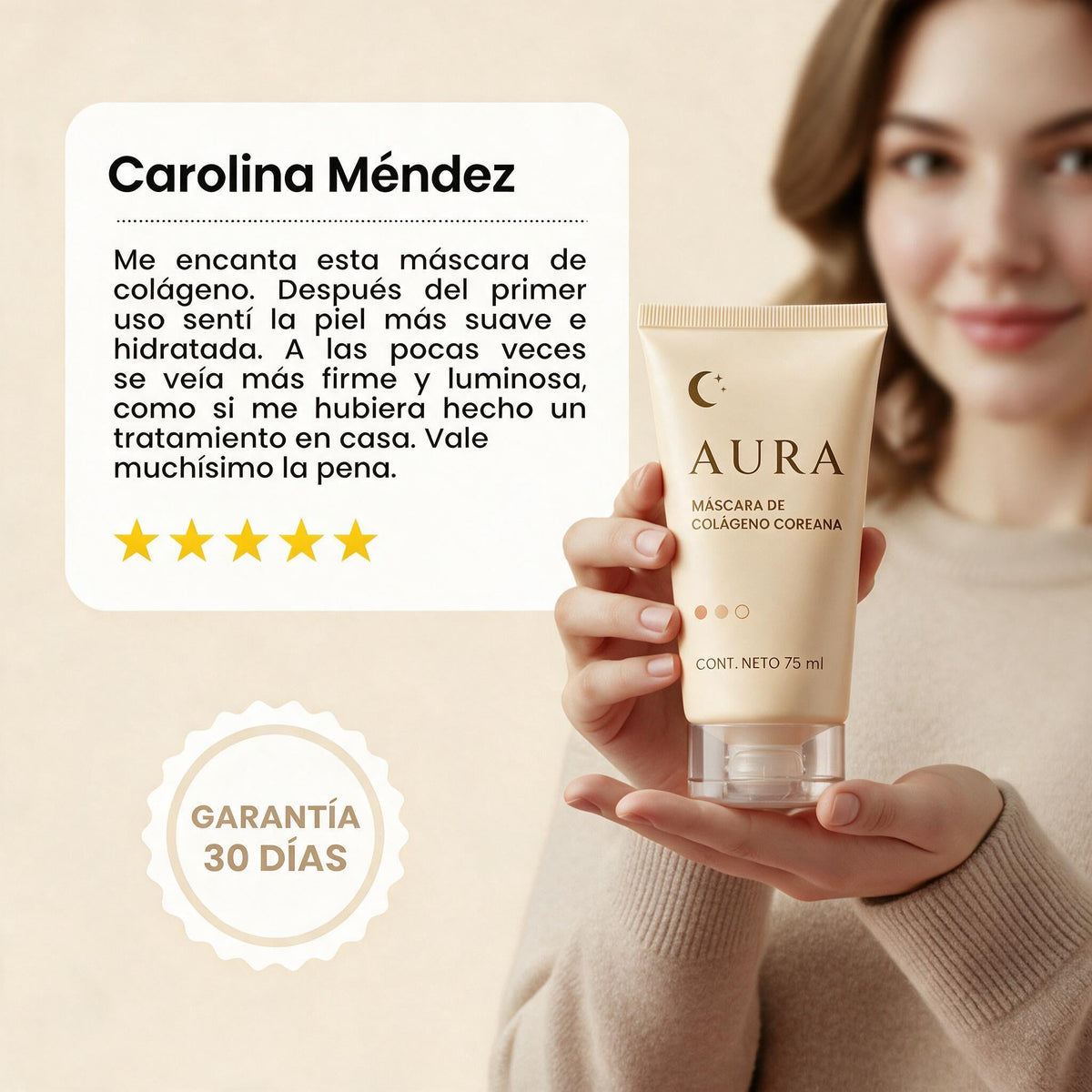 Testimonio de Carolina M. con el producto