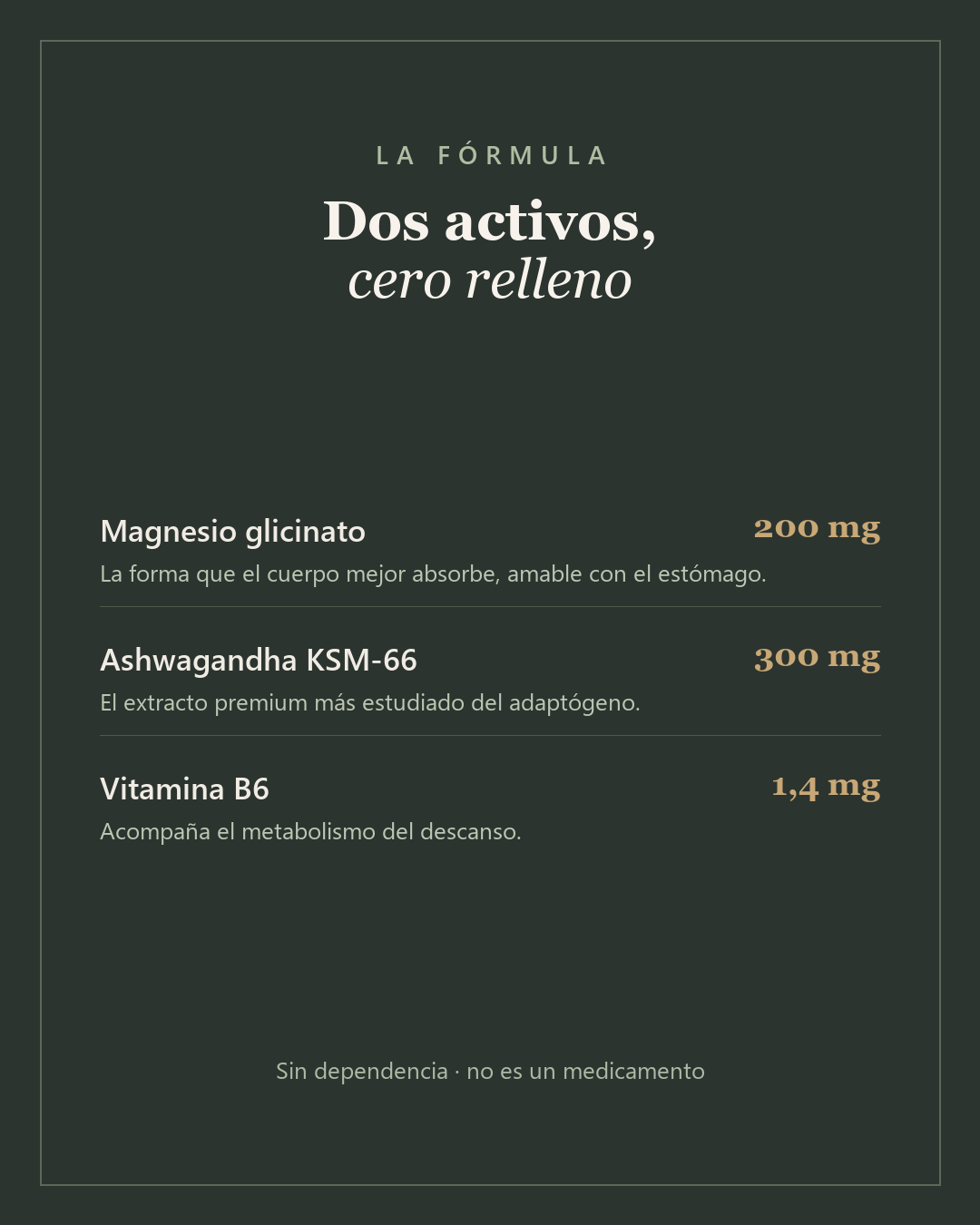 Descanso & Equilibrio™ — Magnesio + Ashwagandha