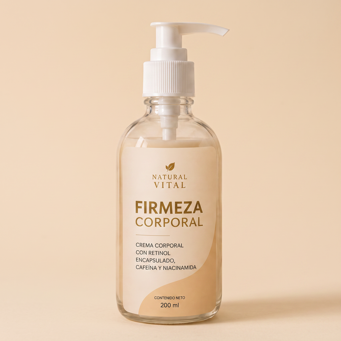 Un frasco de Firmeza Corporal de 200 ml