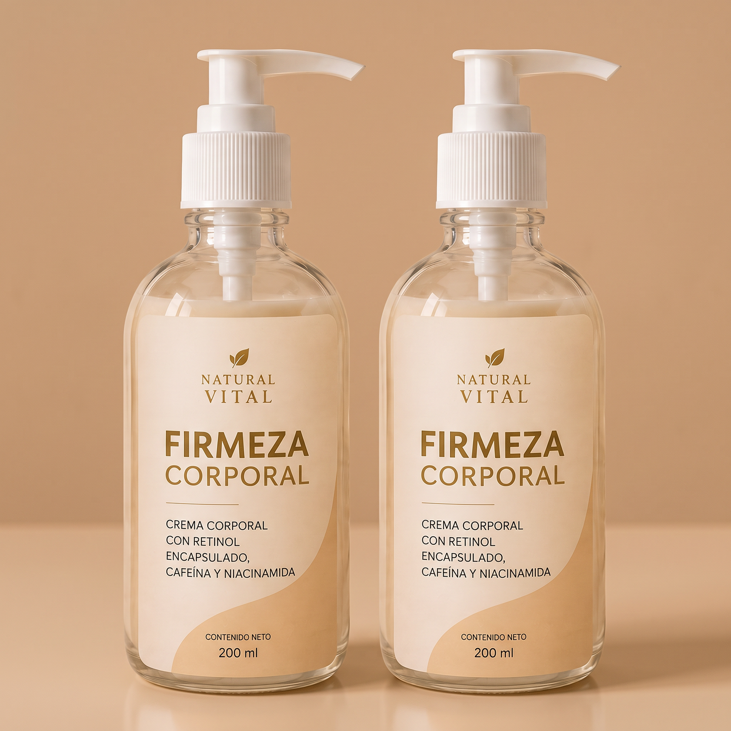 Pack de dos frascos de Firmeza Corporal de 200 ml
