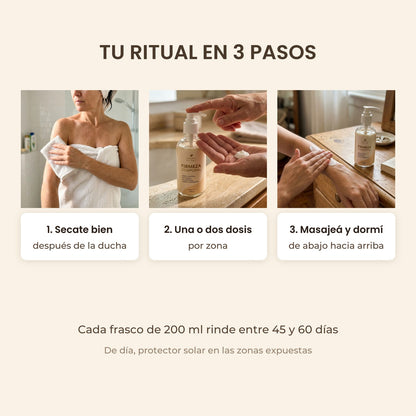 El ritual de Firmeza Corporal en 3 pasos