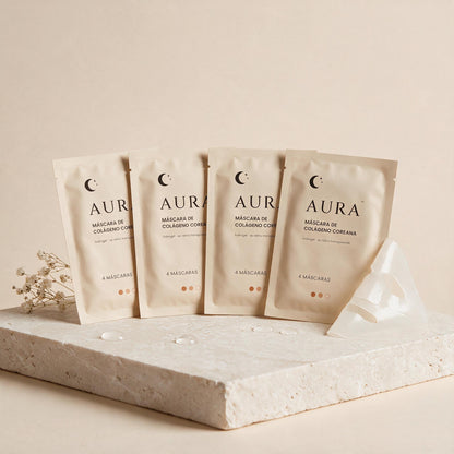 AURA máscaras — pack de 4