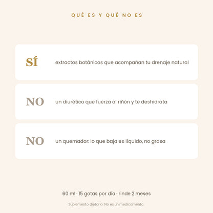 LIVIA™ — Gotas de Drenaje Linfático