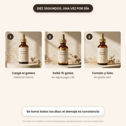 LIVIA™ — Gotas de Drenaje Linfático