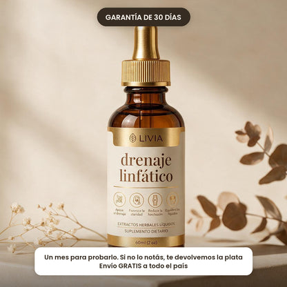 LIVIA™ — Gotas de Drenaje Linfático