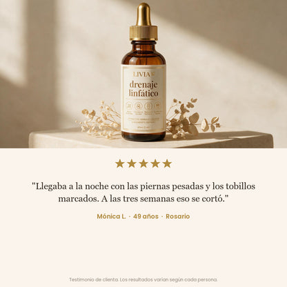 LIVIA™ — Gotas de Drenaje Linfático