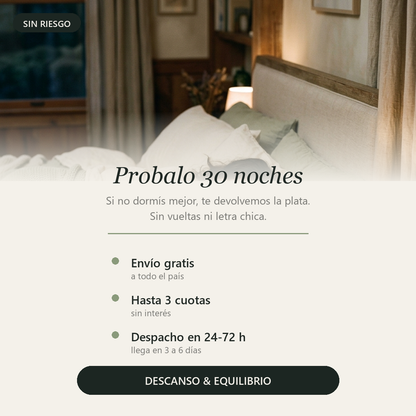 Descanso & Equilibrio™ — Magnesio + Ashwagandha